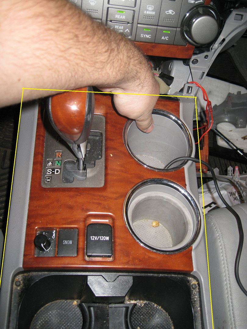 Do the console PRND shift indicators have a light bulb? Toyota